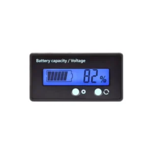 12V 24V 36V 48V Acid Lead Lifepo4 Lithium Battery Capacity Indicator LED Digital Car Motorcycle Voltmeter Voltage Tester Meter