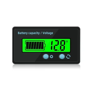 12V 24V 36V 48V Digital Lead Acid Lithium LiPo Battery Voltage Capacity Tester Indicator Meter