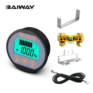 12V/24V/48V Car Battery Charge and Discharge Load Level Indicator and Capacity Tester