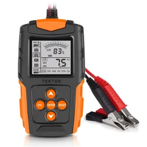 12V 24V Car Battery Tester & Analyzer for Automotive Battery Health Diagnostic Test