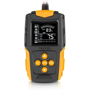 12V 24V Car Battery Tester DC Charger Analyzer 40-2000 CCA Capacity Load Tester