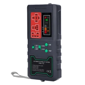 12V 24V Car Relay Tester Electronic Automotive Motorcycle Battery Checker Alternator Analyzer