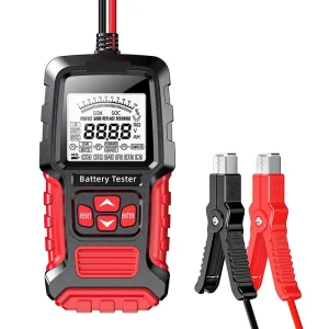 12V 24V Digital Car Battery Tester for Trucks, Motorcycles, SUVs and Boats with LED Display