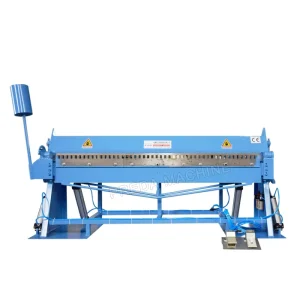 1300mm Sheet Metal Manual Pneumatic Tdf Folding Machine for square Duct Bending Forming