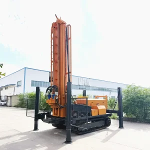140 350mm Hole Diameter Pneumatic Drilling Machine 600m Deep Well Drilling Rig for Hard Rock