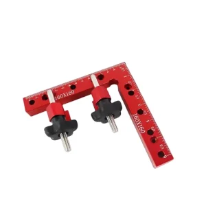 140mm Aluminum Alloy DIY Woodworking Right Angle Clamp 90 Degree Positioning Square Panel Fixing Function OEM Height Gauge