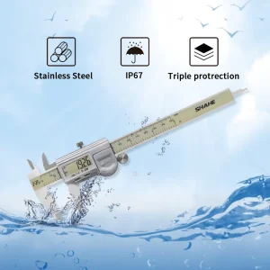 150/200/300 mm IP67 Waterproof Digital Vernier Caliper Ruler Vernier Caliper Micrometer Digital Calipers