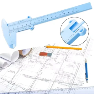 150 mm Plastic Vernier Caliper for Eyebrow Tattoo Measurement
