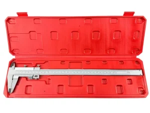 150mm 200mm 300mm Stainless Steel Monoblock Vernier Caliper with Fine Adjustment