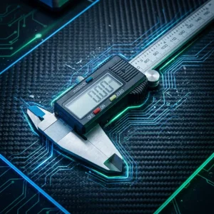 150mm 6 Inch Galvanized Alloy Digital Vernier Caliper with Bag for Automotive Repair and Hardware Inspection