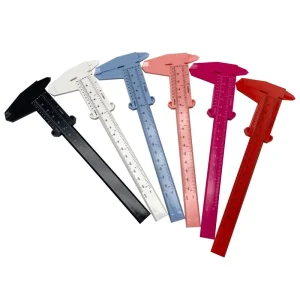 150mm Plastic Vernier Caliper Microblading Eyebrow Tattoo Ruler for Semi Permanent Makeup Beauty Accessories