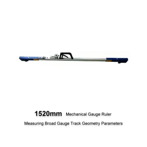 1520mm Mechanical and Digital Gauge Ruler for Measuring Broad Gauge Track Geometry
