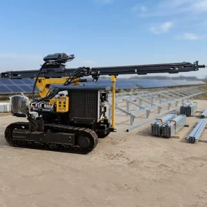 16 Years of Industry Expertise. Specialized PV Drilling Machine with Complete Functions and Neat Hole Formation DTH Drilling