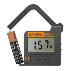 168MAX Portable Battery Power Tester 2 PCS for Consumer Electronics Battery Capacity Testing
