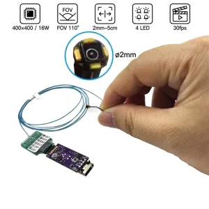 16W Pixels Mini 2mm 400*400P 110° Flexible Industrial Medical Endoscope Camera Module OV6946 with USB for Inspections Image