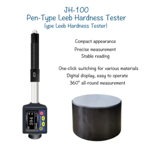 170-960 HLD Pen Leeb Hardness Tester D-Type Impact Probe with Multiple Hardness Scales and Hardness Block
