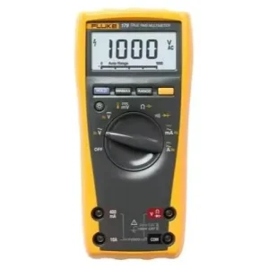 179 Digital Multimeter True RMS Industrial Multitester with Temperature 80BK Probe