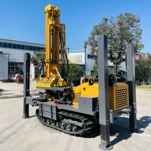 180m Drill Depth 55kw diesel Engine Full Hydraulic Drilling Machine for Water Well Drilling