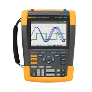 190-102/AM 100 MHz 2-Channel 1.25 GS/s Color ScopeMeter Portable Oscilloscope with Built-in Digital Multimeter