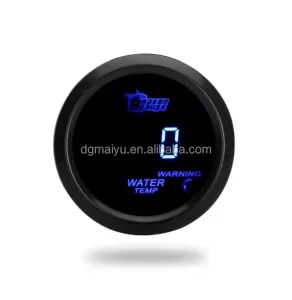 2″ 52mm Blue Digital LED Electronic Volt Meter Gauge