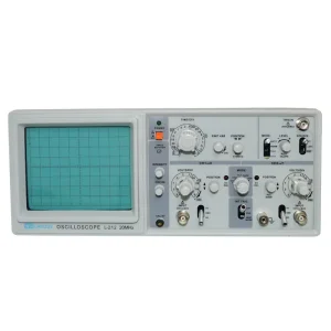 2 Channel Analog Oscilloscope Dual 20MHz 100MHz Range 1GS s Sample Rate for Laboratory Testing