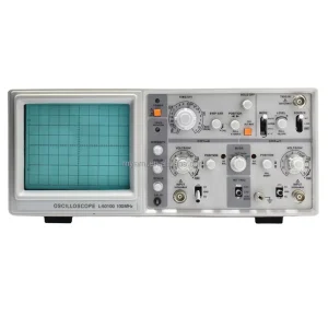 2 Channel Analog Oscilloscope Dual 20MHz 100MHz Range 1GS/s Sample Rate for Laboratory Testing