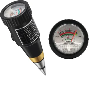2 in 1 Conical Tip Soil Tester Soil Moisture PH Test Meter Humidity Plant Flower Garden Tools Soil Detector