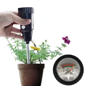 2 in 1 Digital Soil pH and Moisture Meter 295mm Long Electrode Test Kit for Indoor and Outdoor Plants