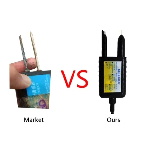 2 in 1 RS485 Online Soil Temperature Soil PH Meter