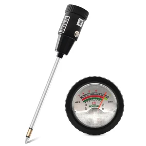 2 in 1 Soil Moisture PH Meter 3 8ph Humidity Analyzer Acidity Tester Metal Long Probe Detector for Plants Garden Measure Tool