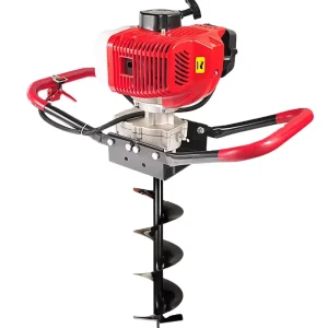 2 stroke 52cc 4 Stroke Metal Earth Auger With 150mm 250mm 300mm Dit for Drilling