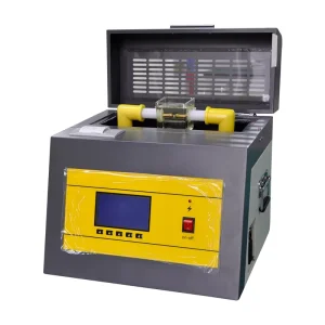 2.5 mm Electrode Gap 80 kV Transformer Insulation Oil BDV Tester, 1-9 Optional Test Times
