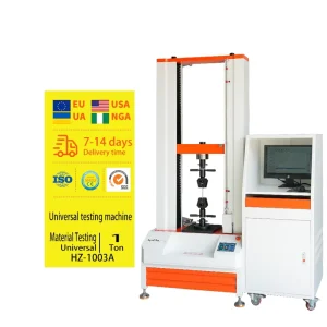 20 kN ASTM D412 Rubber Tensile Strength Testing Equipment 220V