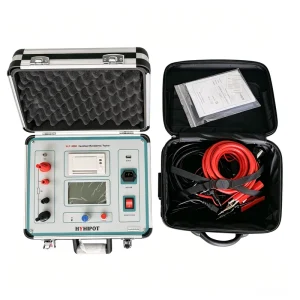 200 A Contact Resistance Tester Microhmeter with 100 A Loop Resistance Test Kit