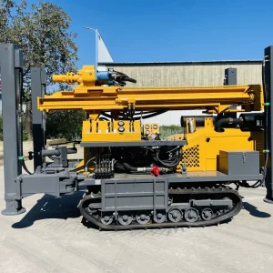 200 Meters Crawler Water Well Drilling Rig High Efficiency Diesel Engine for Mine Drilling Rig