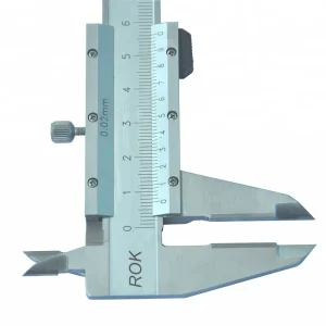 200 mm Vernier Caliper, Tungsten Carbide Measuring Faces