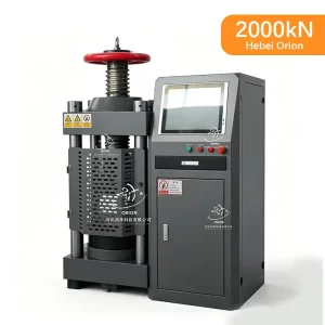 2000kN Concrete Cube Test Machine, Concrete Lab Testing Equipment Kit