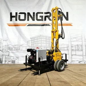 200M Water and Gas Integrated Dual-function Hard Rock Drilling Machine Deep Well Rock Drilling Machine