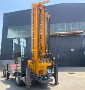 200m 300m 400m Water Well Drilling Rig Affordable Diesel Borehole Drilling Machine for Hard Rock and Dry Land Wells