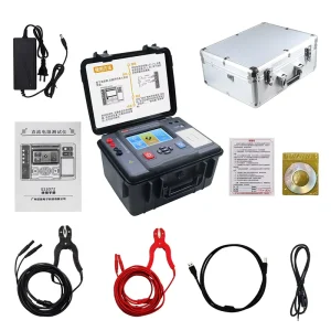 20A DC Resistance Tester Transformer Four wire 10.0uΩ 1000KΩ IBlue tooth Connection Transformer High Voltage Winding Meter