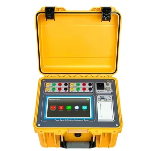 20A Two in One 3 Phase Transformer Turns Ratio and Winding Resistance Tester With PT CT Polarity Testing Functions