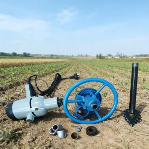 220V 1.5KW 10m 60m Portable Small Handheld Well Drilling Machine 150mm Drilling Diameter Warranty for Home