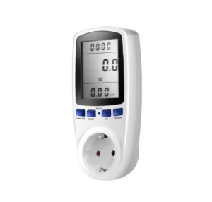 220V AC Digital LCD Power Meter Wattmeter Socket Wattage Kwh Energy Meter H Bridge Technology EU FR US UK AU BR
