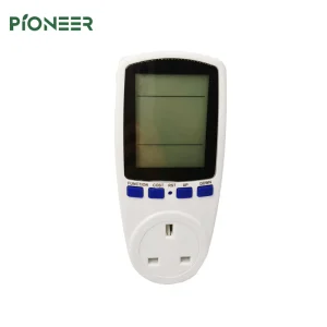 220V Digital LCD Power Meter 7 Display Models EU Plug Socket Wattmeter for Energy Measuring Overload Protection Kwh Measurement