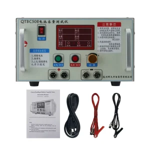 220V QTBC508 Battery Capacity Tester 1-20A Adjustable for 12V/24V/36V/48V/60V/72V Ternary/Lead-Acid/Lithium Iron Batteries