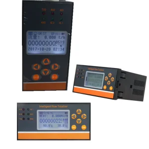 220v 24v Gas or Liquid Intelligent Flow Totalizer Intelligent Flow Integrator Steam Heat Measurement