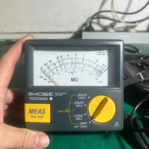 2406E Multi Range Analog Insulation Resistance Meter Testing Instrument for Industrial Electrical Automation PLC