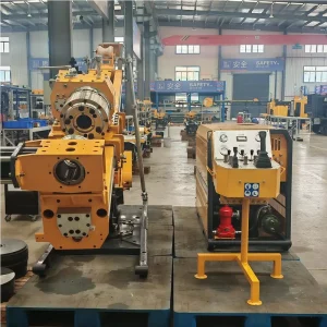 24V Fully Automatic Wheeled Hydraulic Underground Rock Drill Machine Core Drilling Rig 300m Depth Pump Electric Gearbox Mining