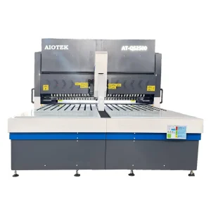 2500mm Stainless Steel & Aluminum Sheet Folding Machine Automatic Servo CNC Flexible Bending Center with ATC Motor Pump AIOTEK