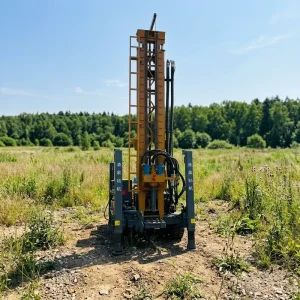 260 Type Pneumatic Well Drilling Rig 260-280 Meters Deep